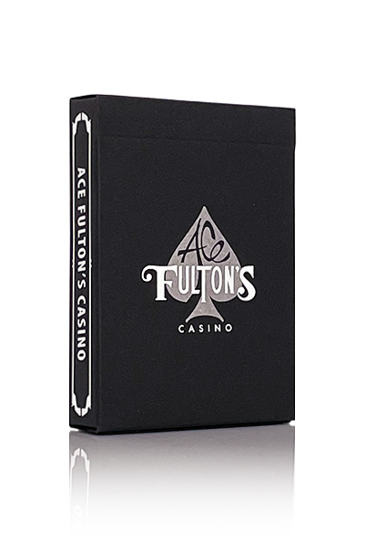 Kortlek Ace Fulton's Casino Black | Kortleksbolaget