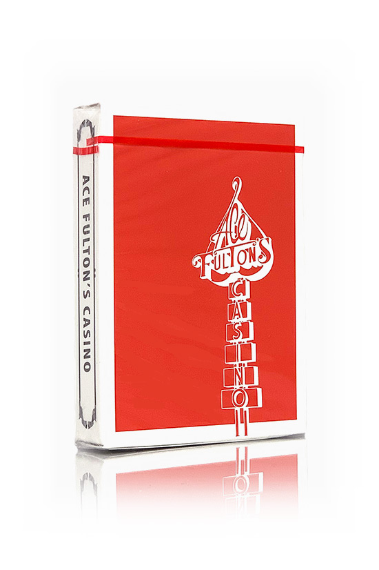 Kortlek Ace Fulton's Classic Edition- Red | Kortleksbolaget