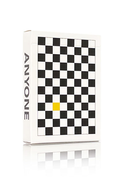 ANYONE Checkerboard Black/Yellow