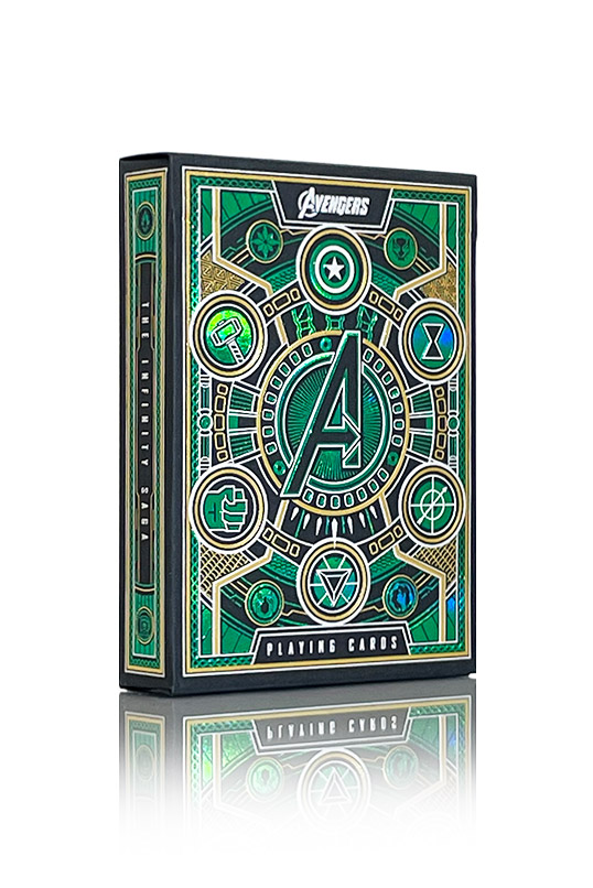 Kortlek Avengers Green Edition | Kortleksbolaget