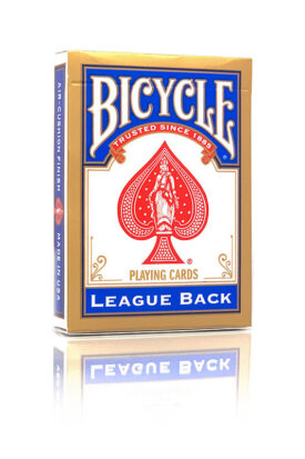 Bicycle League Back Blue