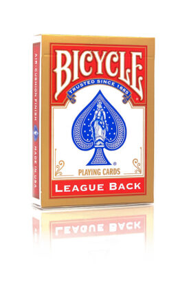 Bicycle League Back Red