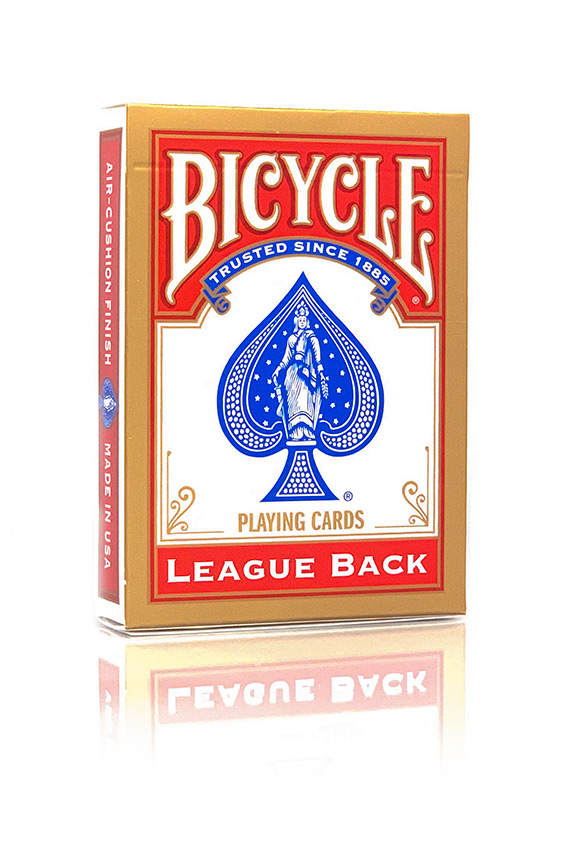 Bicycle League Back Red