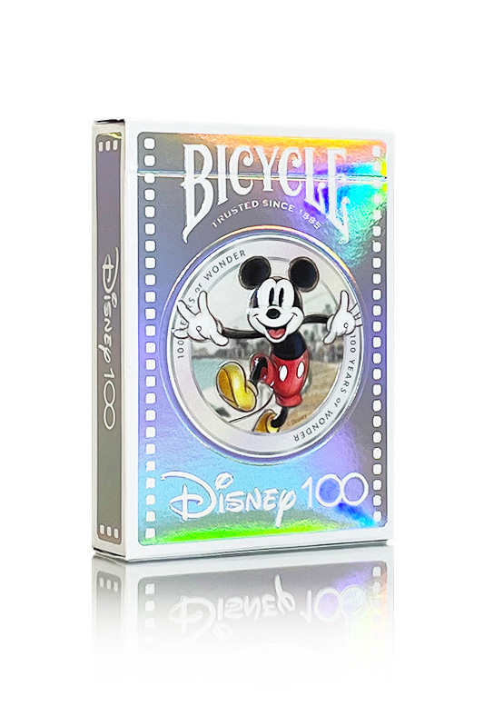 bicycle disney limited edition 100 year anniversary playing cards Bicycle Disney 100 Anniversary Playing Cards by US Playing Card Co. – Magic  Dream main image 0