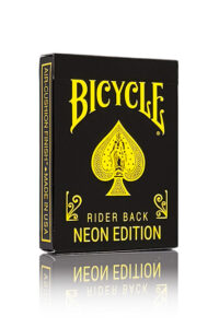 Bicycle Neon Yellow Starburst Limited Edition