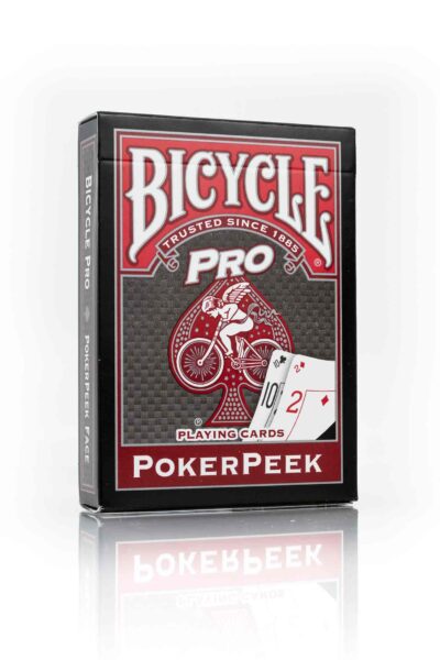 Bicycle Pro Poker Peek - Red USPCC