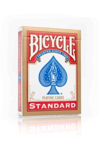 12 Bicycle Poker Size Standard Red