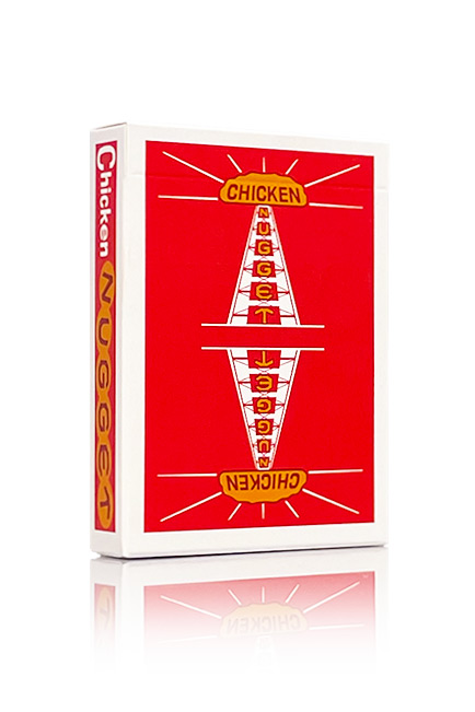 Kortlek Chicken Nugget Vintage Red | Kortleksbolaget