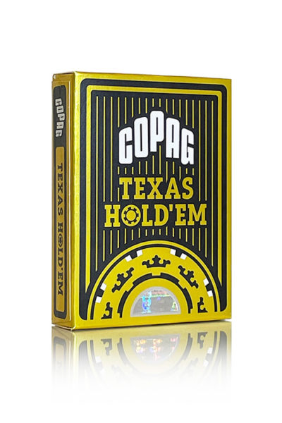 Copag Texas Hold'em 100% Plastic Black