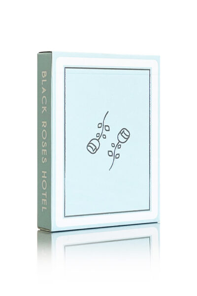 Cold Foil Black Roses Hotel