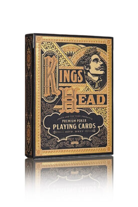 King's Head Black & Gold Foil