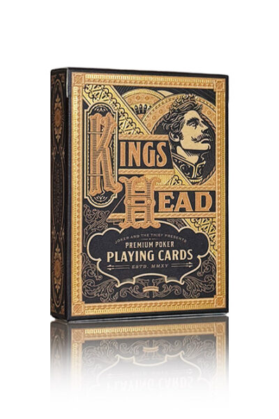 King's Head Black & Gold Foil