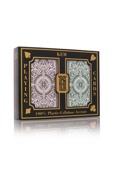 KEM Plastic Playing Cards - Narrow Size - Standard Index