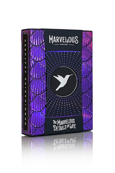 Marvelous Hummingbird Feathers Purple Limited Edition