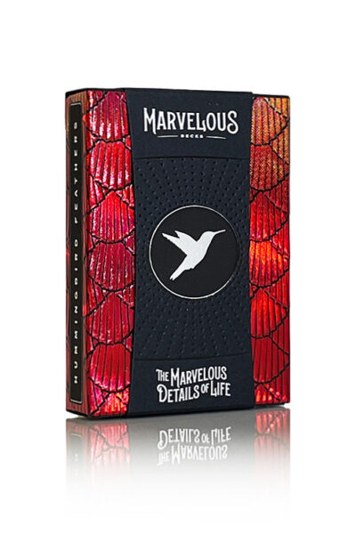Marvelous Hummingbird Feathers Red Limited Edition