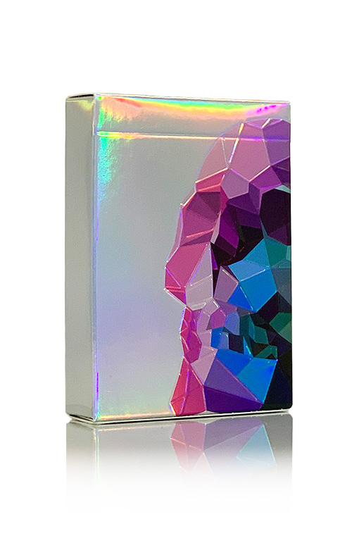 memento mori holographic playing cards Limited Edition Memento Mori Holographic Playing Cards