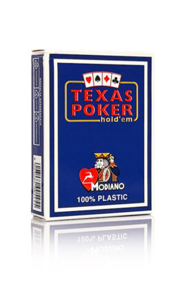 Modiano Jumbo Index Plastic Blue