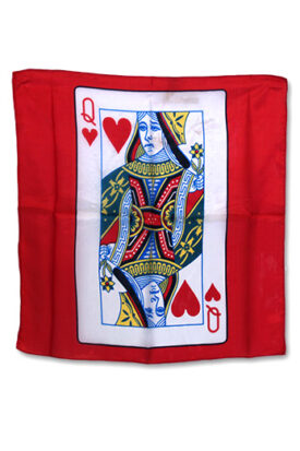 Silk 45x45 Queen of Hearts - by Gosh
