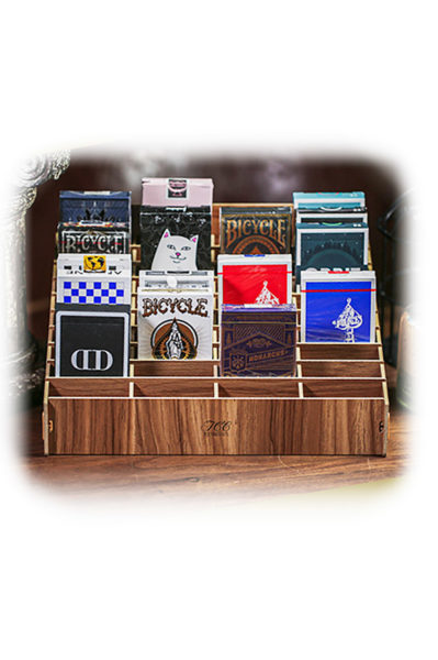 Wooden Playing Card Display(40) by TCC