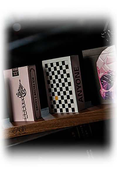 Wooden Sideways Playing Card Display Batten